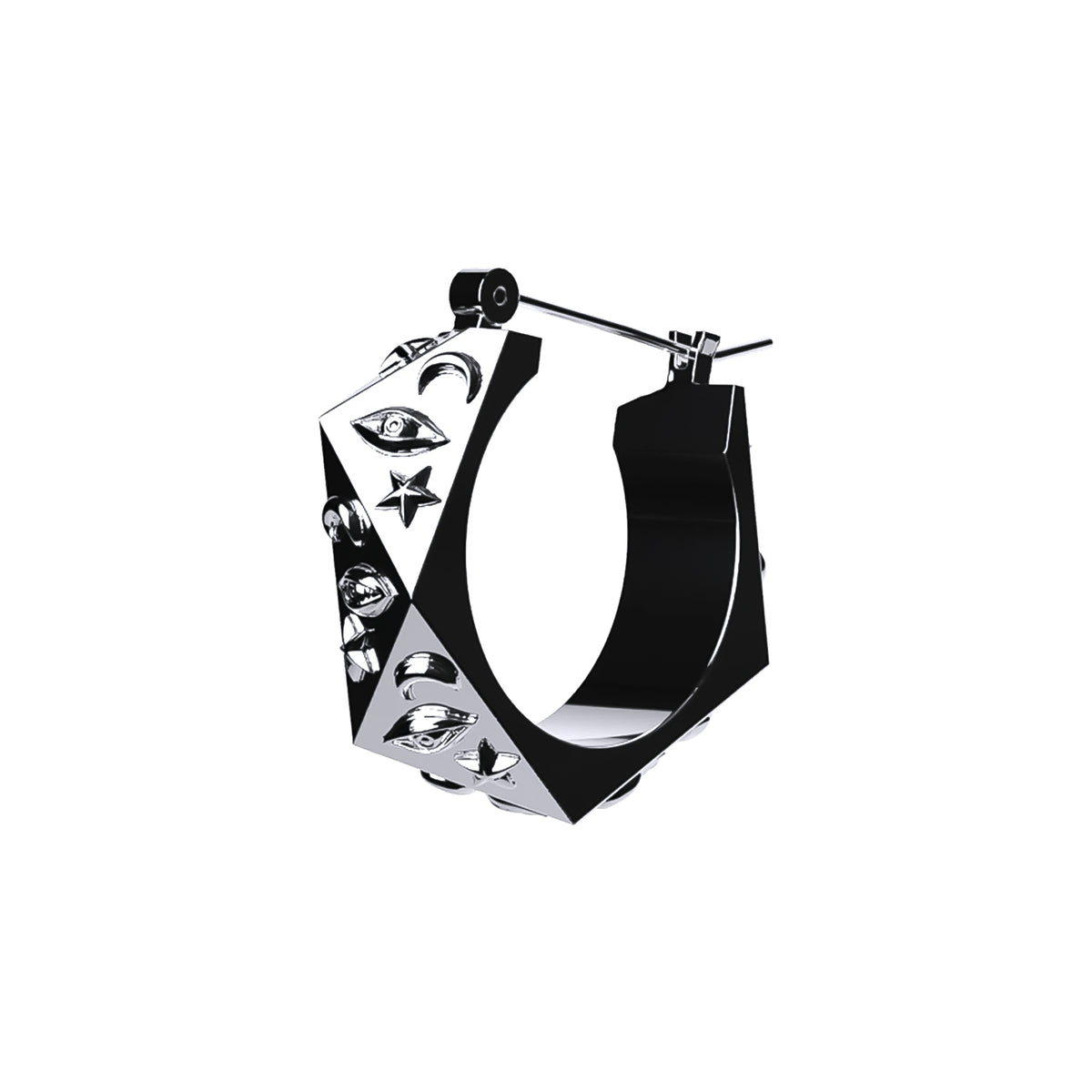 ASTROLOGY HOOP EARRING - Hard Jewelry™
