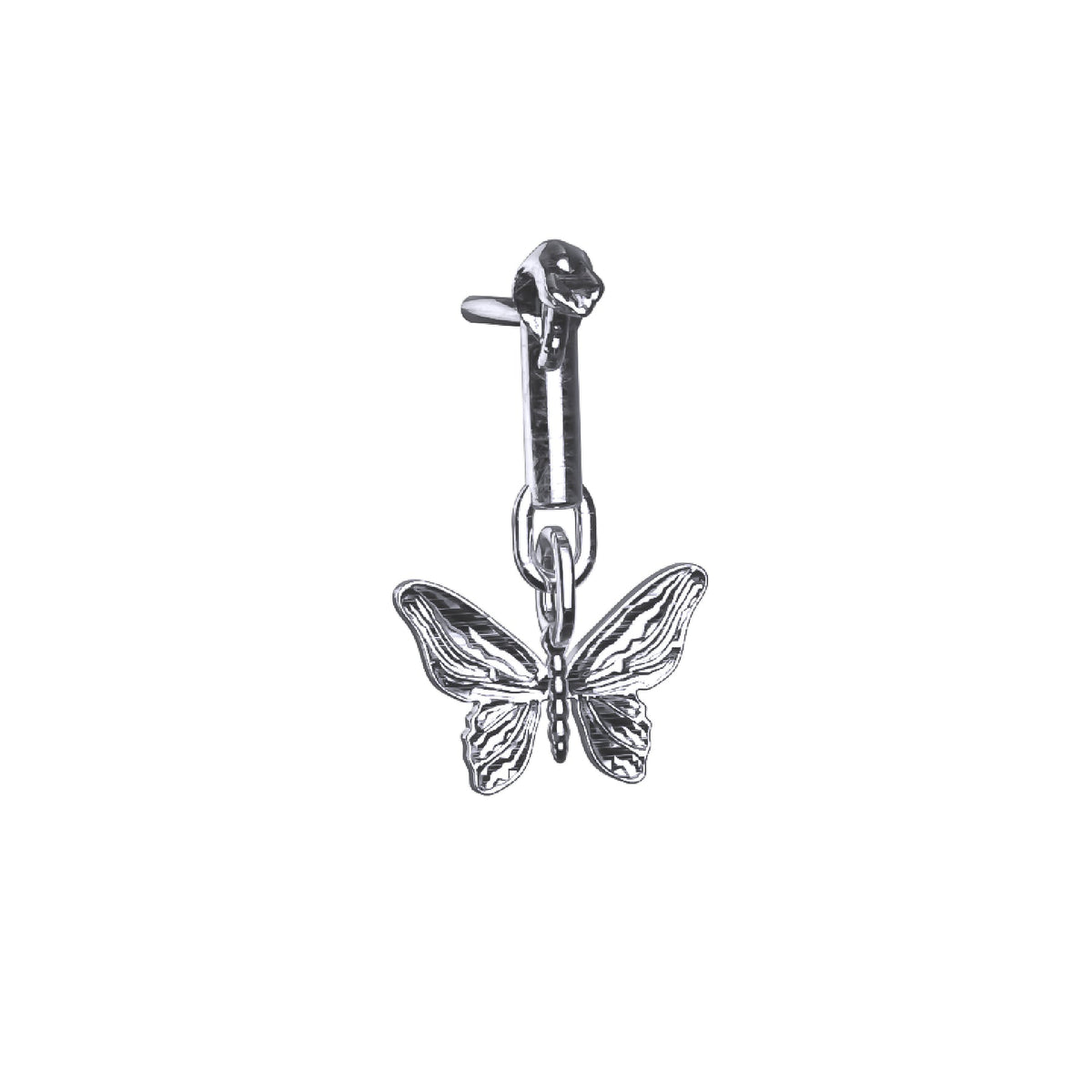 BUTTERFLY EARRING (DANGLE) - Hard Jewelry™