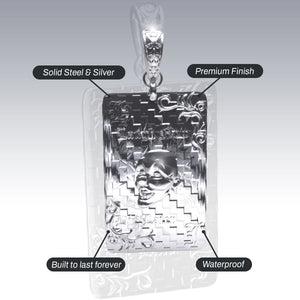 LAUGH NOW, DIE LATER PENDANT