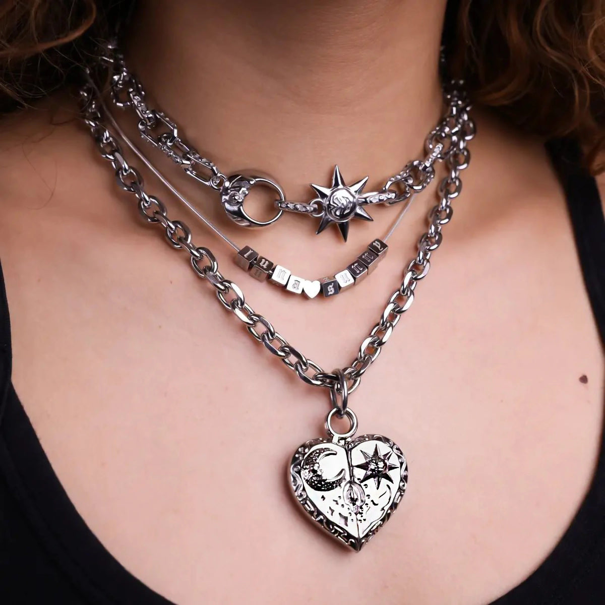 COSMIC HEART PENDANT - Hard Jewelry™