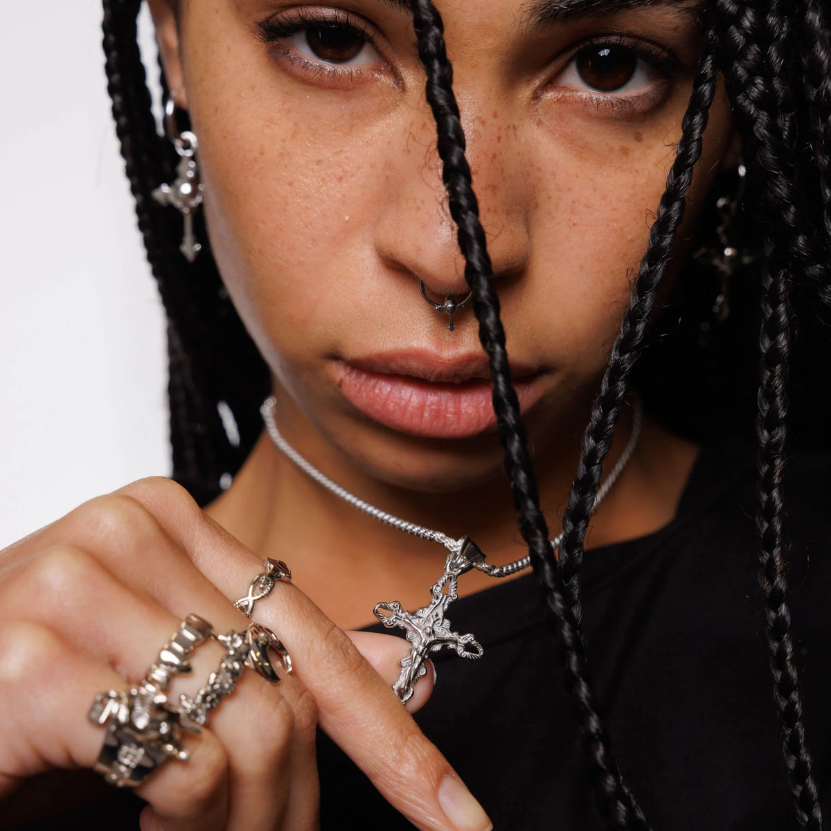 CRUCIFIX CROSS PENDANT - Hard Jewelry™