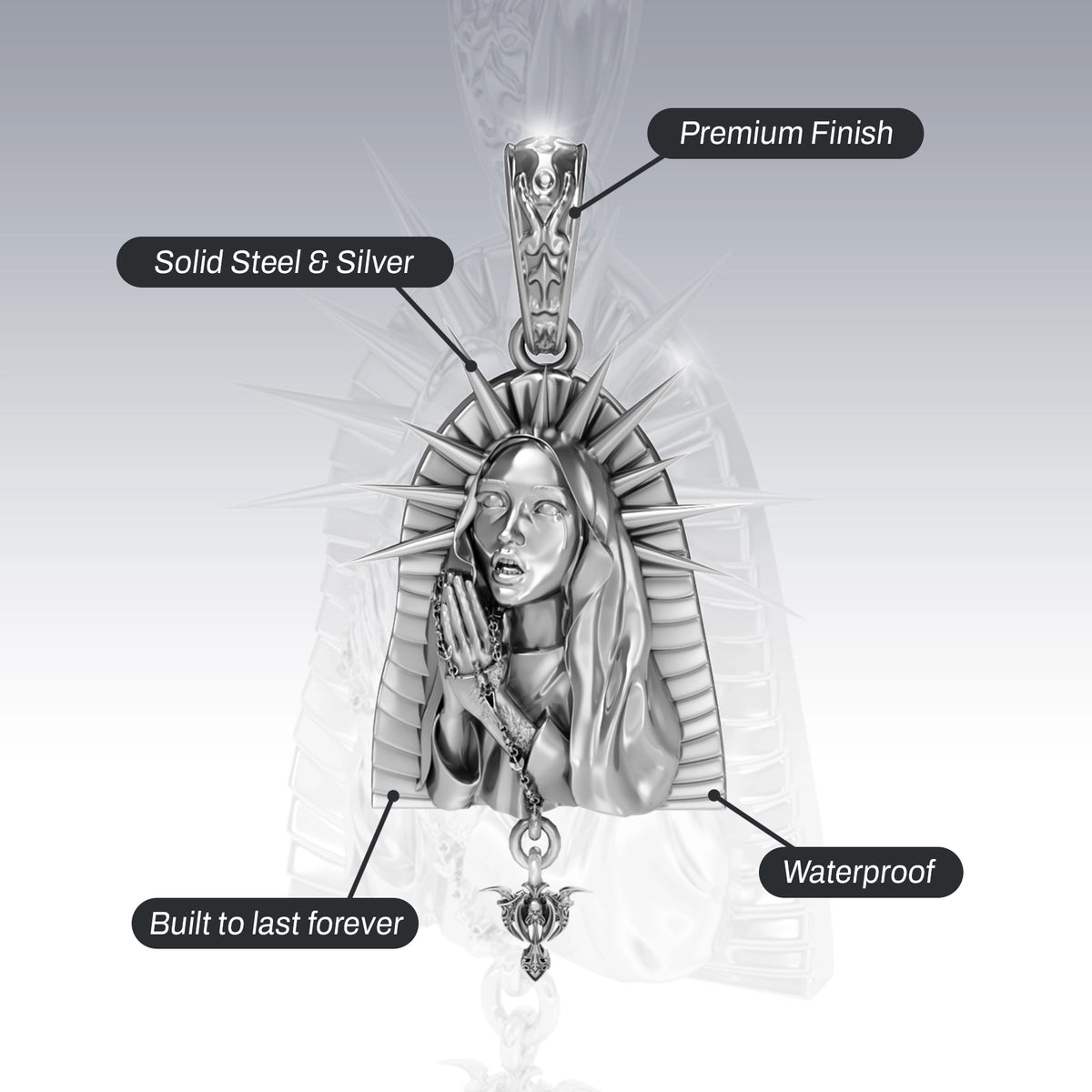 VIRGIN MARY PENDANT