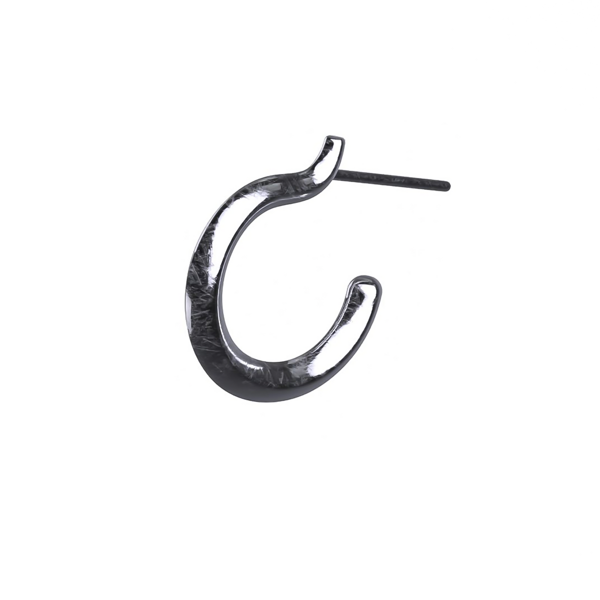 PLAIN OPEN HOOP EARRING - Hard Jewelry™